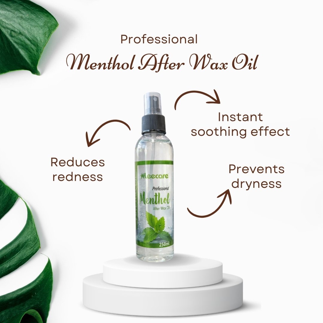 LeeCare Professional Menthol After Wax Oil - 250ml