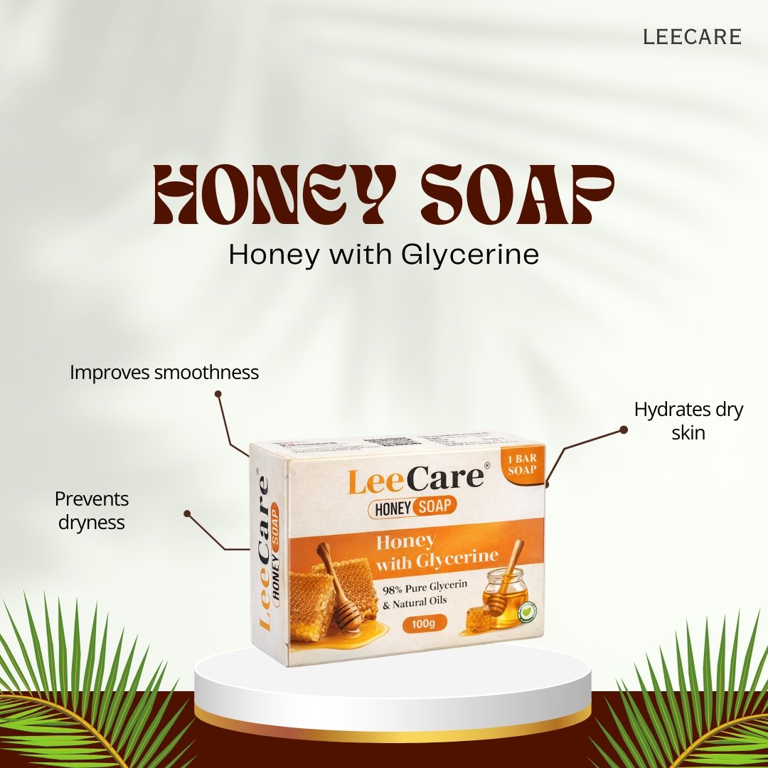 LeeCare Honey Soap - Honey with Glycerine
