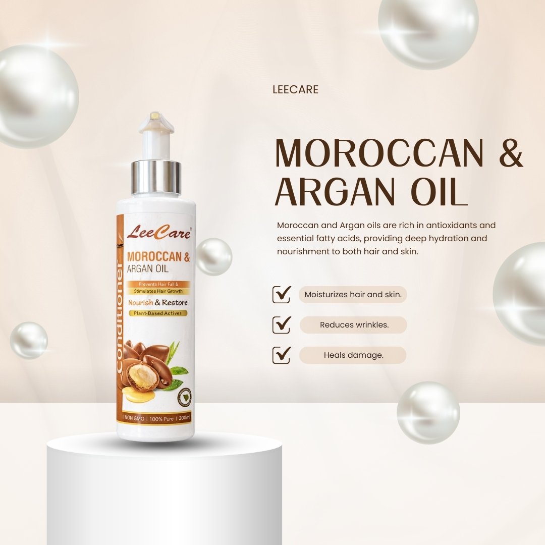 LeeCare Moroccan & Argan Oil Conditioner - 200ml